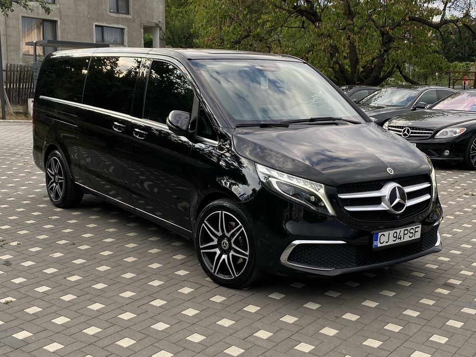 Mercedes V-250d 4M Extra Long XXL 7+1 locuri 2.0 cdi 194 cp Euro 6 adblue 9G-Tronik 2020 Facelift
