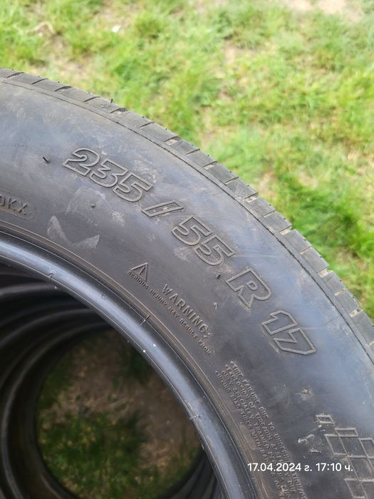 4 бр Летни гуми Michelin 235/55/17