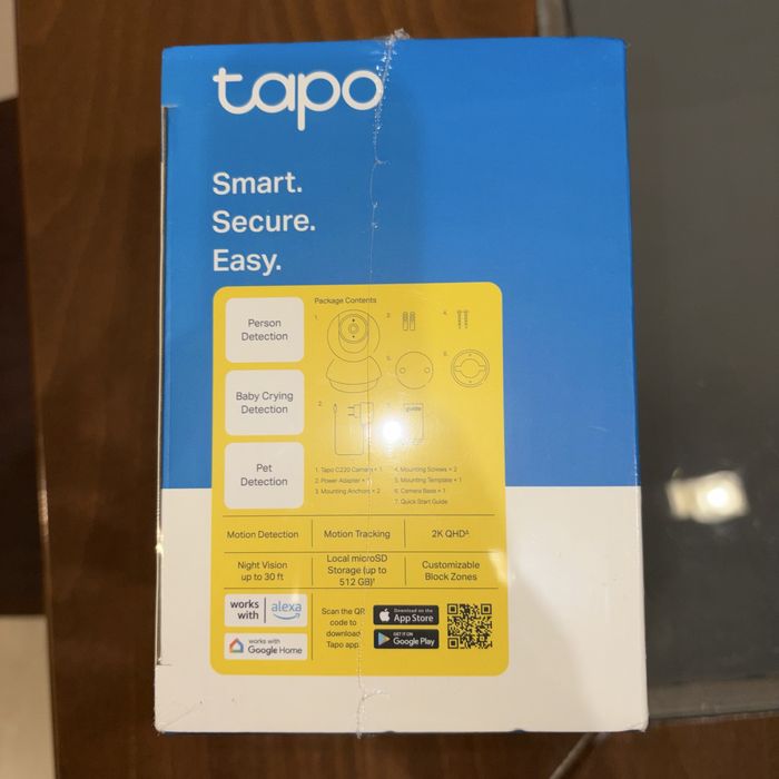 Камера Smart IP Camera TP-LINK TAPO C220