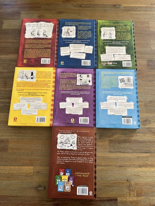 Jurnalul unui pusti Vol. 1-7 de Jeff Kinney