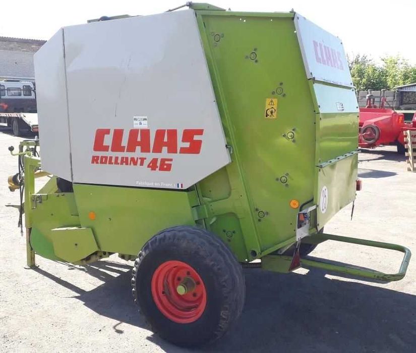 Presa Balotiera Claas Rollant 46 Ata Plasa Rotocut  balot 120 x 120