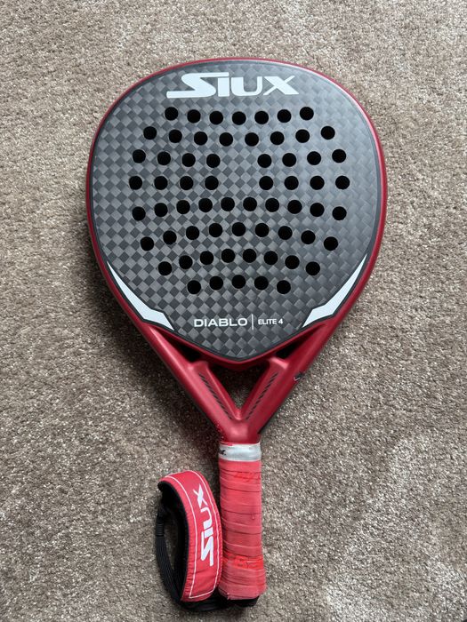 Paleta padel siux diablo elite 4 carbon