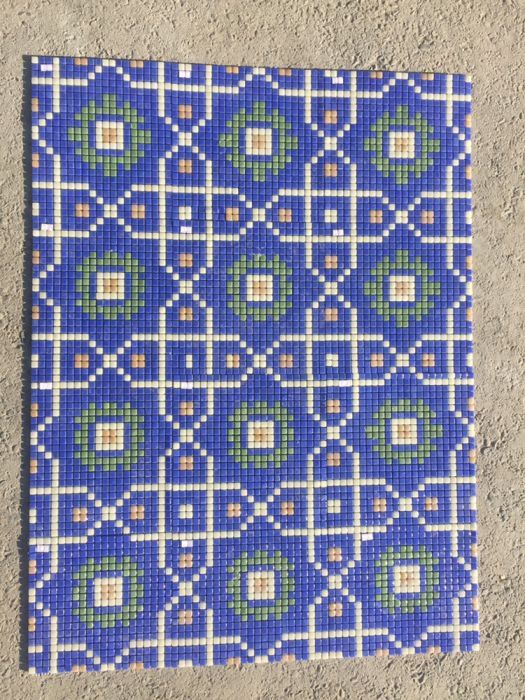 Панно из Майолики и мозайки