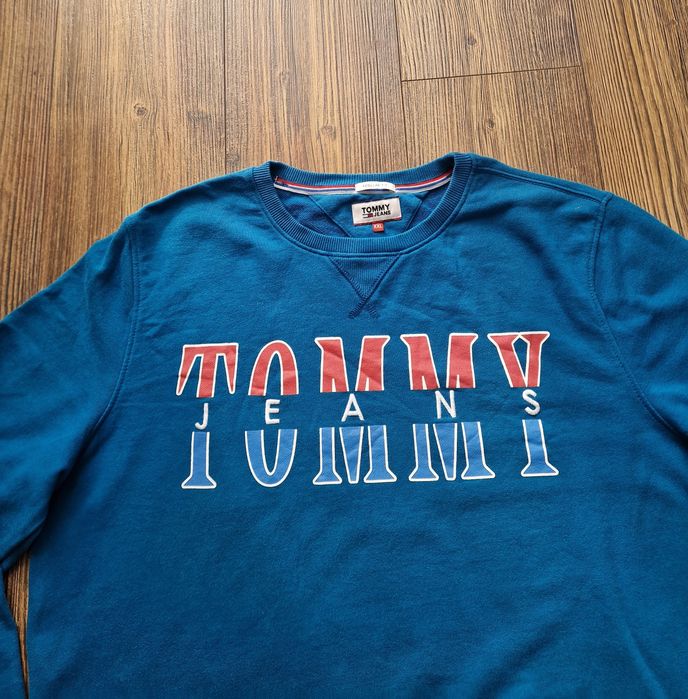 Страхотнен мъжки суитчър TOMMY HILFIGER размер  2XL