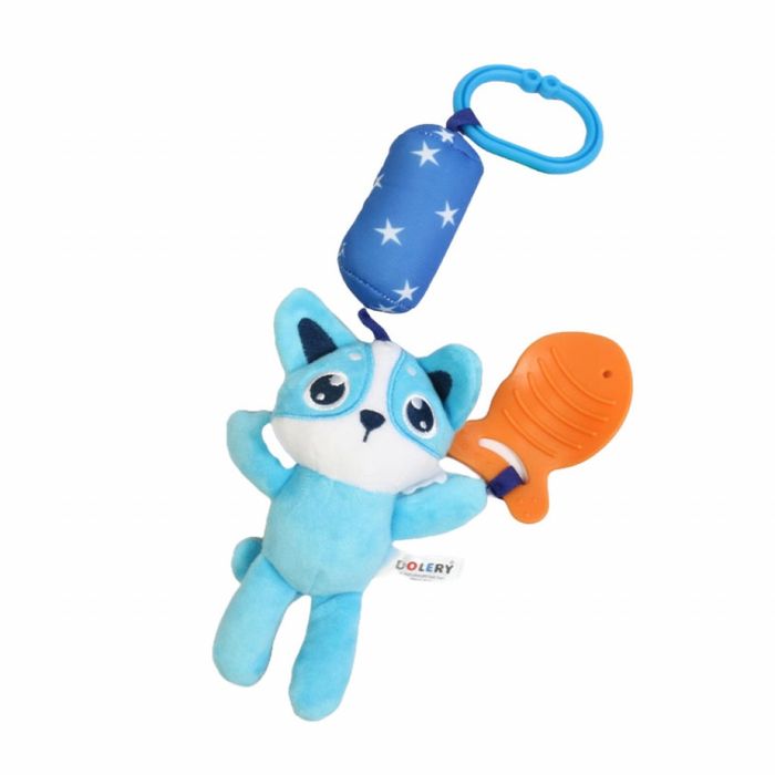 Играчка-висулка "Коте с гризалка" – многофункционално забавление за на