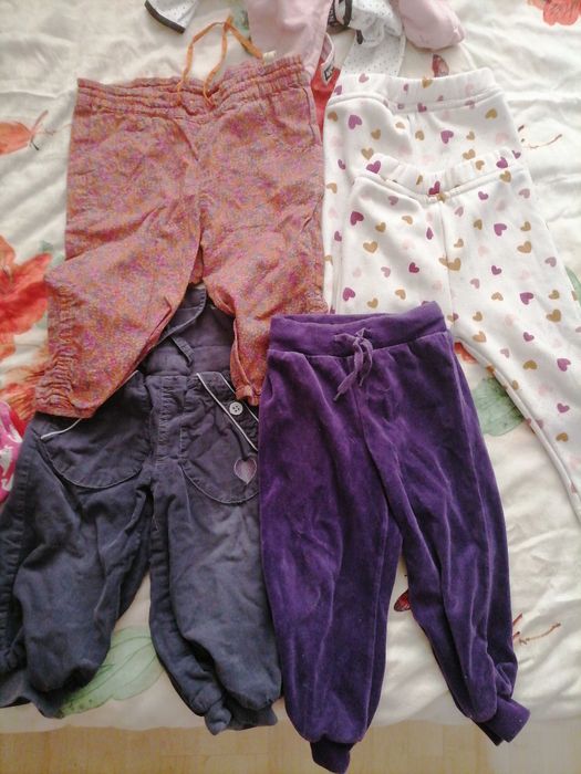 Лот дрешки за момиченце 80,86-92