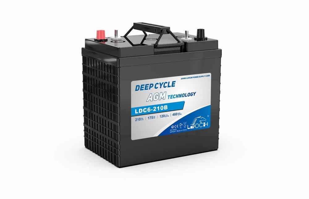 Полутяговый аккумулятор AGM/GEL 24 V 76 Ah от бренда LEOCH