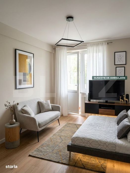 Apartament 3 camere, semidecomandat, localizat central
