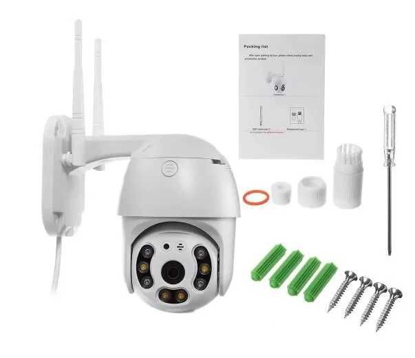 Камери за видеонаблюдение 12mpx + sd карта + монтаж