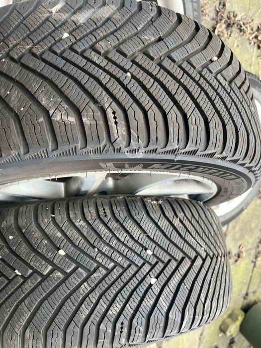 Jante originale Mazda + anvelope Michelin Alpin 7 XL aproape noi