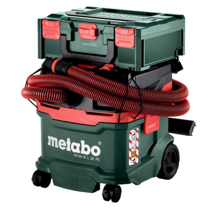 Акумулаторна прахосмукачка Metabo AS 36-18 L 20 PC