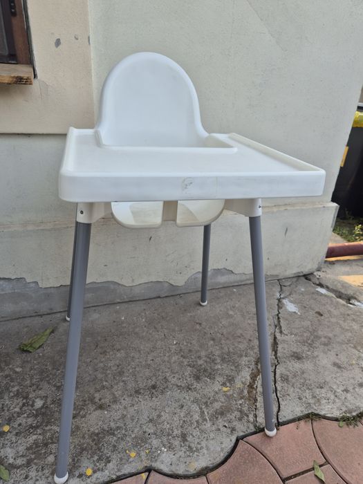 Scaun masa IKEA ANTILOP – complet, cu pernuta