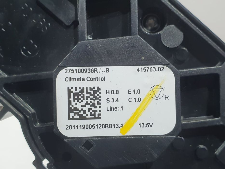 Panou clima ac 275100936r Renault Clio 5 (2019 - 2023) 1.0 TCe h4d