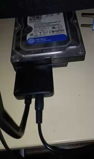 SSD адаптер/HDD адаптер 2.5 към 3.5/кабел с адаптер USB към HDD