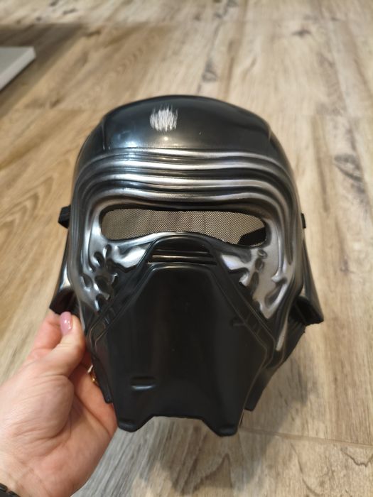 Kylo Ren Mask – mască cosplay – nouă, plastic negru Star Wars