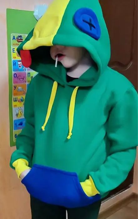 Худи  толстовка Leon Brawl Stars