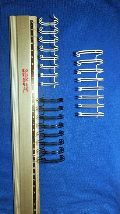 Spire metalice îndosariere diametru 22.2 mm/ 15.9 mm, 30 buc.+