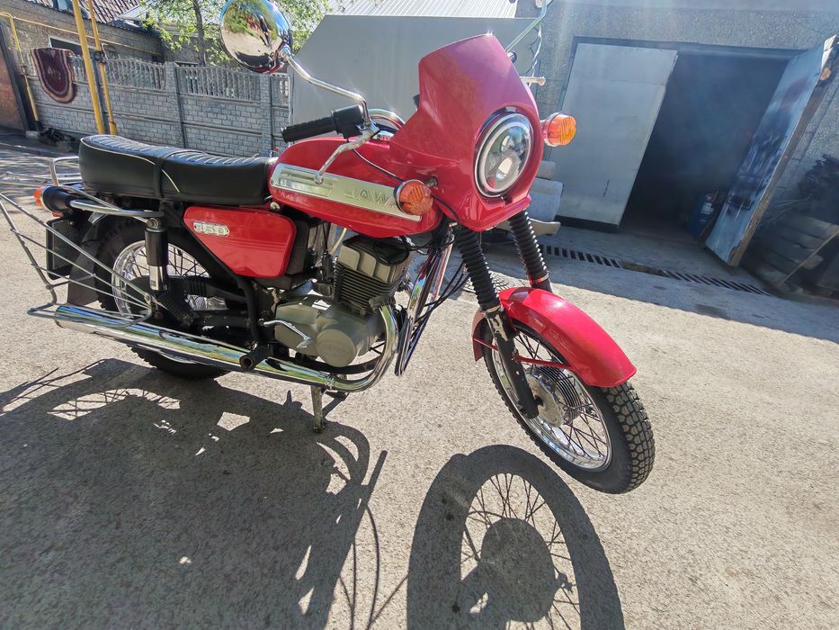 Мотоцикл Ява 12 вольт.