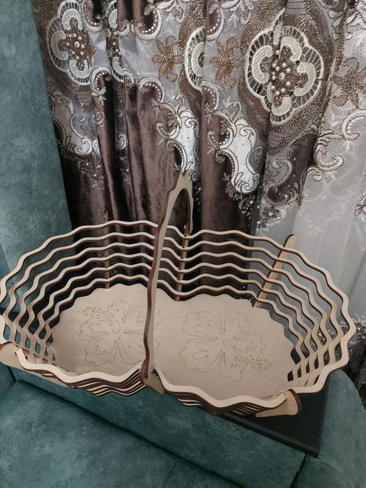 Корзина плетёная 2тыс тг