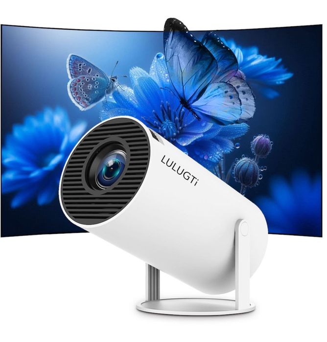 Videoproiector 1280x720, alb,Nou! Nefolosit