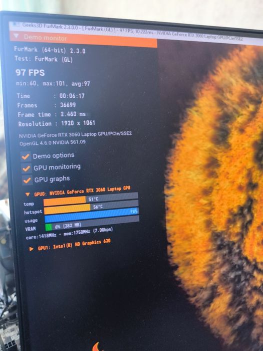 Nvidia RTX3060 6Gb GDDR6 Samsung HDMI
