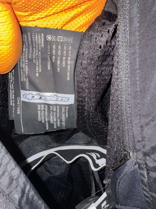 2бр. Кожени мото екипи Alpinestars от две части, размер 50/48 и 52.