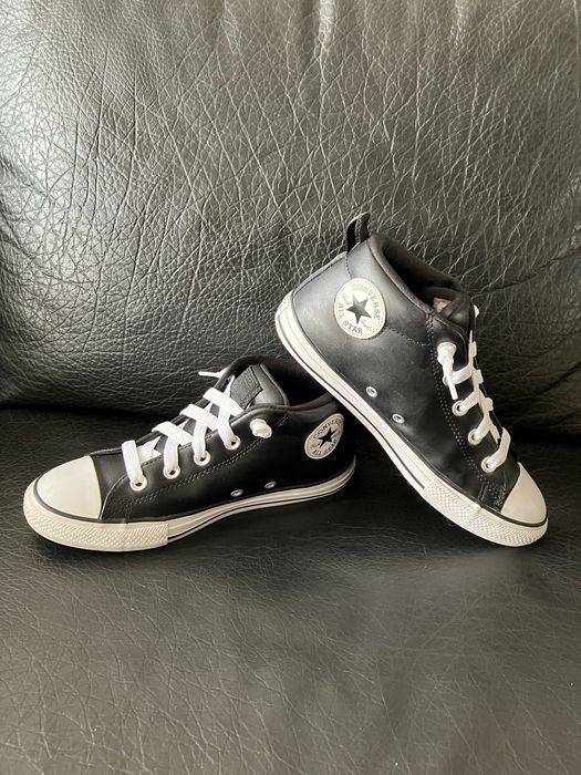 Детски кецове Converse Chuck Taylor All Star Street Leather N38