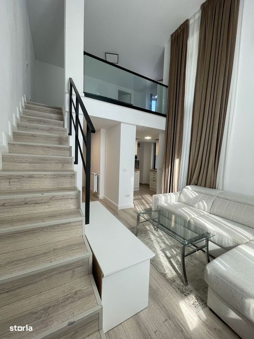 Apartament  tip loft, 2 băi - complet mobilat – Colentina