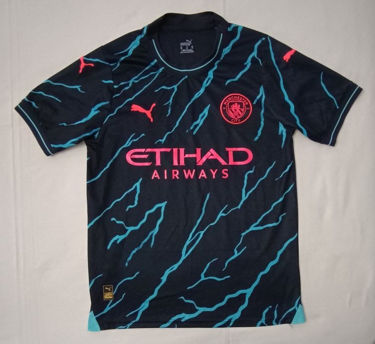 Puma Manchester City 2023/24 Jersey оригинална тениска XS Пума М. Сити
