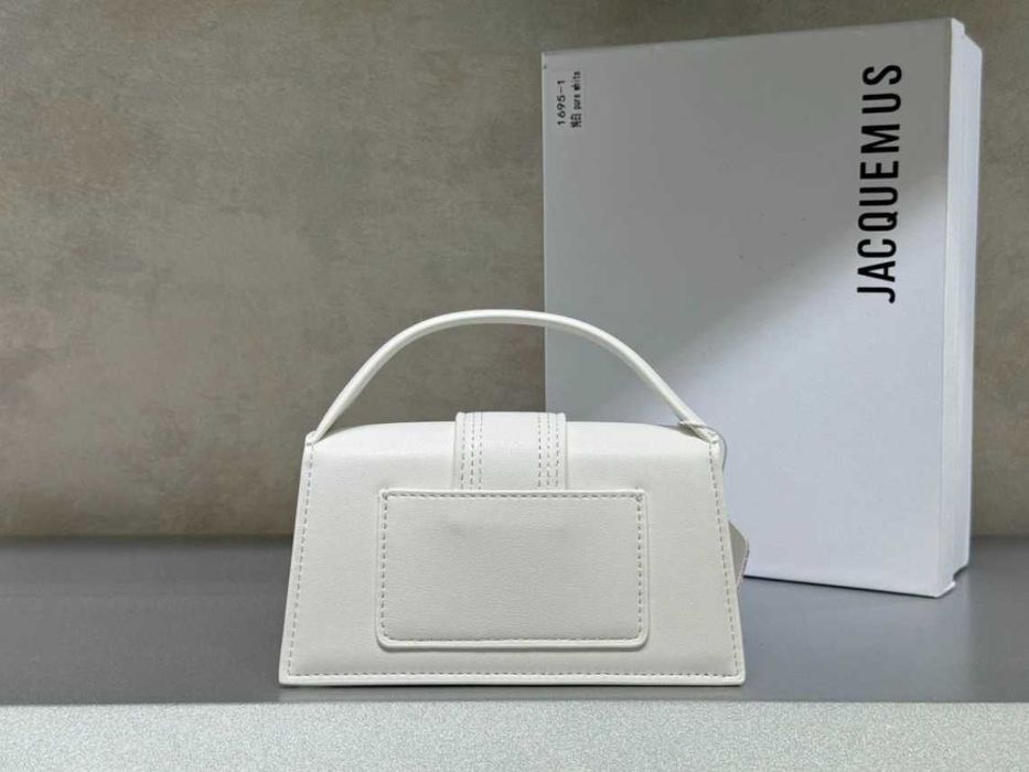 Geanta Jacquemus Le Bambino Alba - Piele Naturala