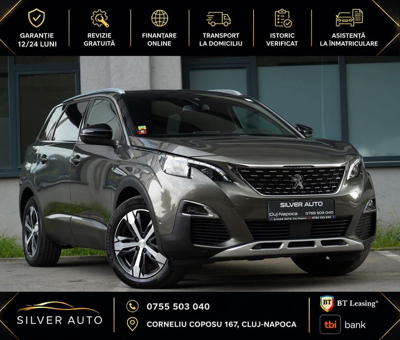Peugeot 5008 7 locuri  GT Line Revizie Garantie 24 luni
