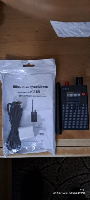 Detector  camere  si microfoane spion  nou