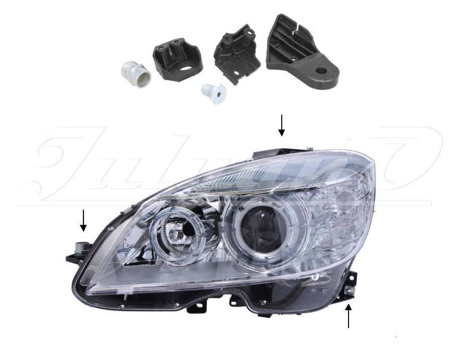 Щипки за фар за MERCEDES C-CLASS W204