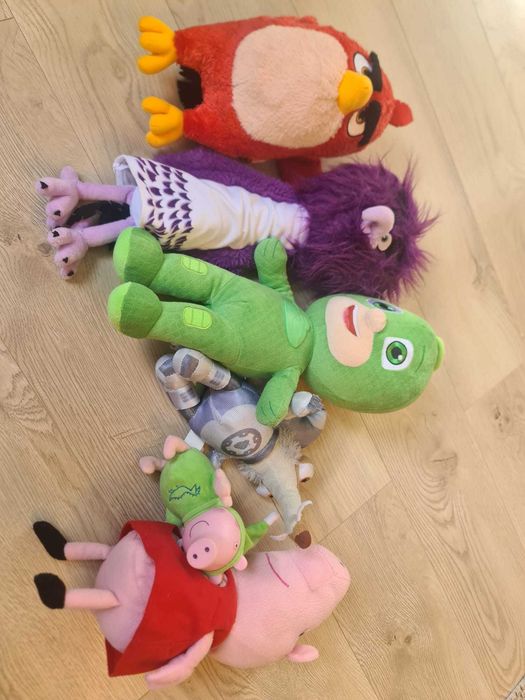 Jucarii Angy Birds, Eroi in Pijama, Scrat Ice Age, Peppa, George