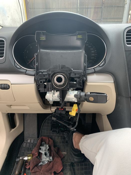 Deblocare repar contact vw golf 5 6 touran skoda octavia 2 3 seat audi