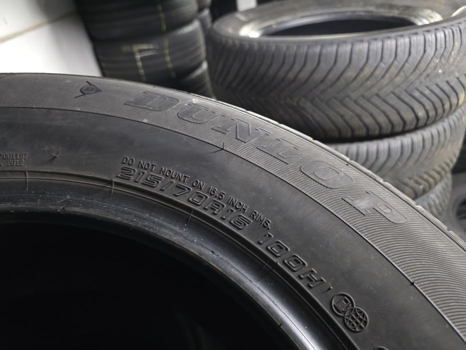 4бр Летни гуми 215 70 16 - Dunlop