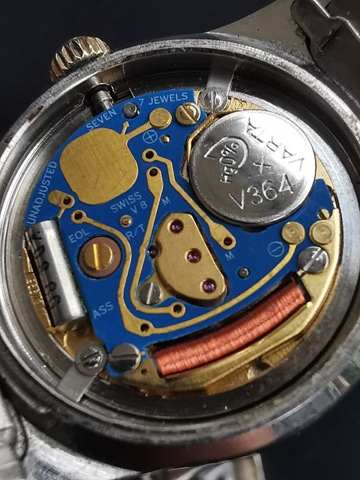 Ceas Certina DS Quartz Dama ETA 7 rubine - Safir 24 mm