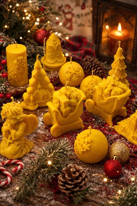 Свещи от пчелен восък