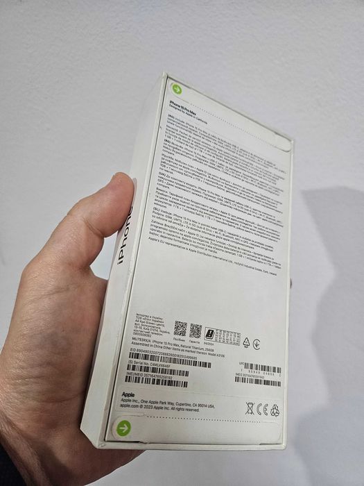 iPhone 15 Pro Max, 256 gb, neverlock, sigilat la cutie, garantie.