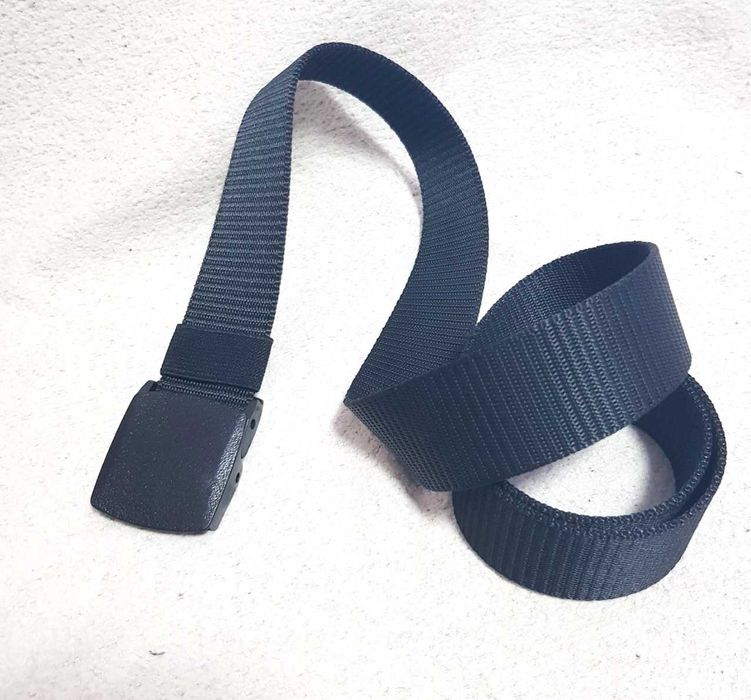 колан с автоматична PVC катарама армейски военен черен колан пвц тока