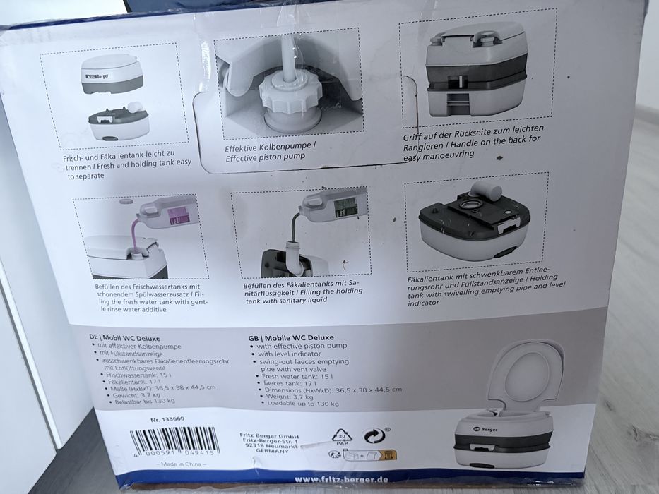 WC portabil ecologic Berger