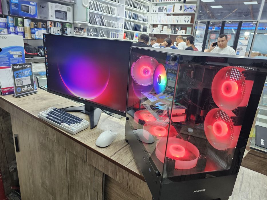 Игравая сборка Core i5-12400F + MSI 27 2K 240HzK