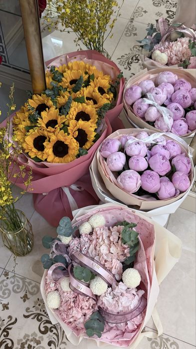 Продам букеты свежие