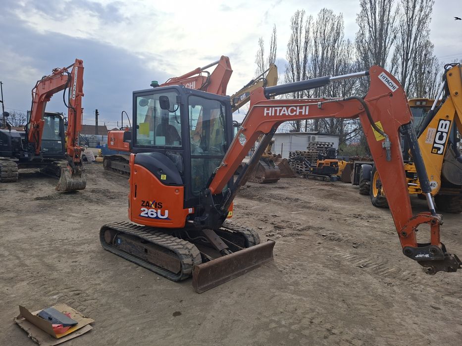 Vand miniexcavator Hitachi