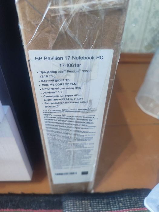 ноутбук HP 17 на запчасти