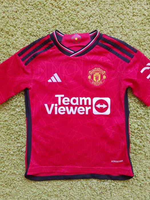 Tricou Fotbal Copii Manchester United #17 Garnacho