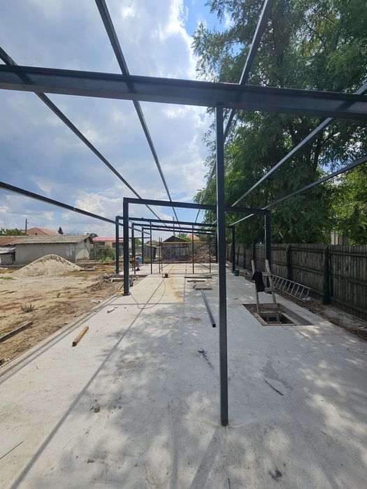 Vand hala metalică cu panouri sandviș