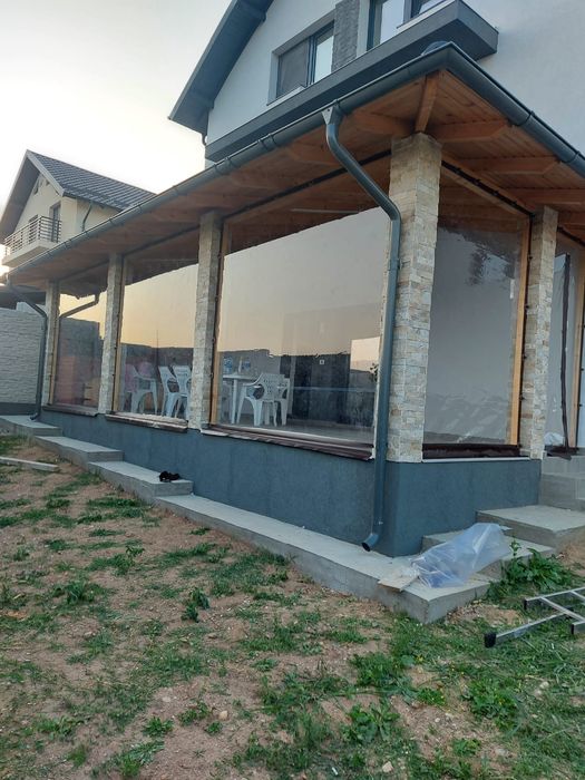 Folie terasa/ terase și foisoare, Cristal premium transparenta