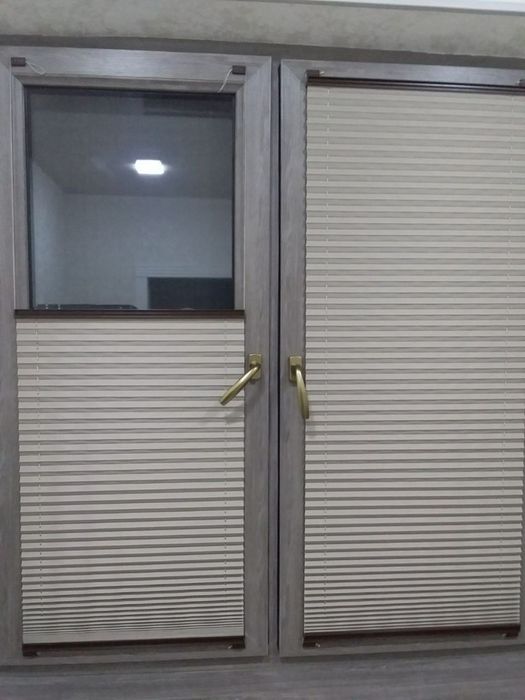 Акфа алюмин эшик пластик ром душ кабина плиссе жалюзи сеткалар