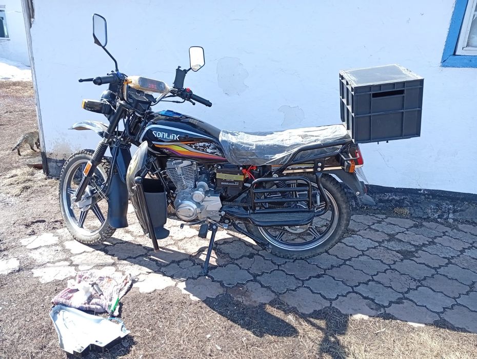 Продам мотоцикл новый